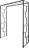 Arco da Giardino in Acciaio Antracite 155x50x198 cm - Fabbricato in Francia
