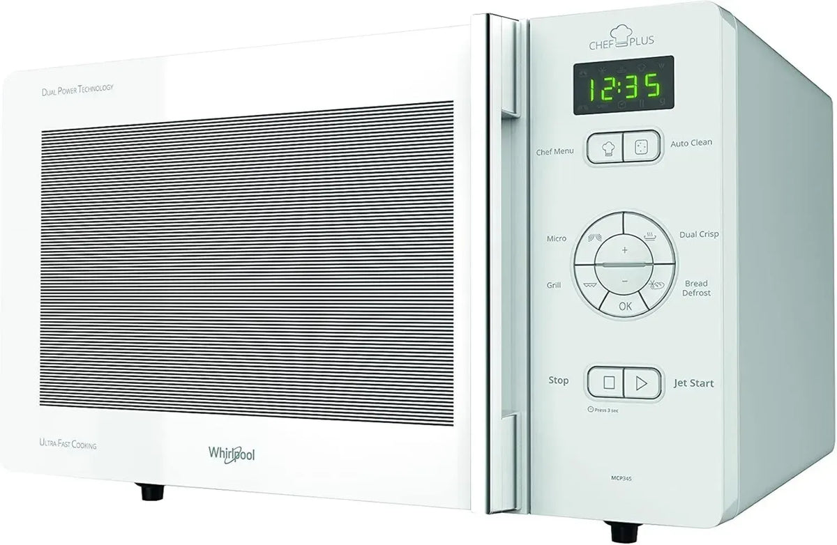 Forno a Microonde Whirlpool 25L con Grill e DualCrisp, 800W