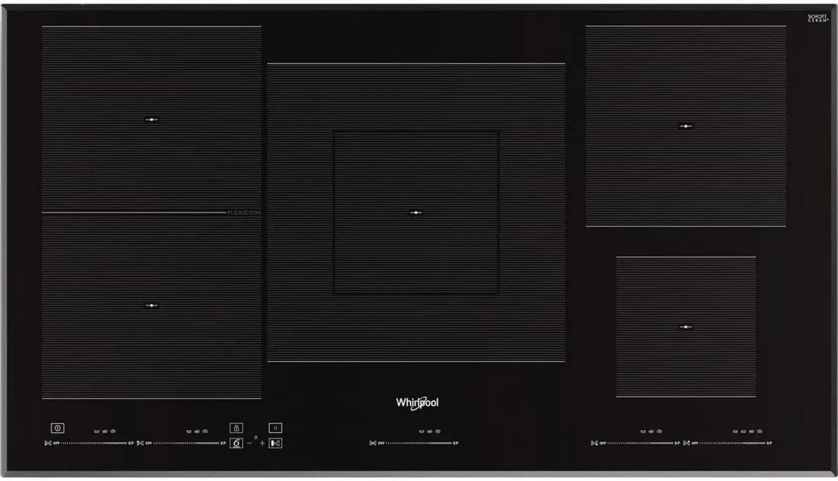 Piano cottura a induzione 5 fuochi nero WT 1090 BA