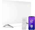 Riscaldatore a Infrarossi Klarstein 720W WiFi, Vetro Bianco, Termostato e Timer