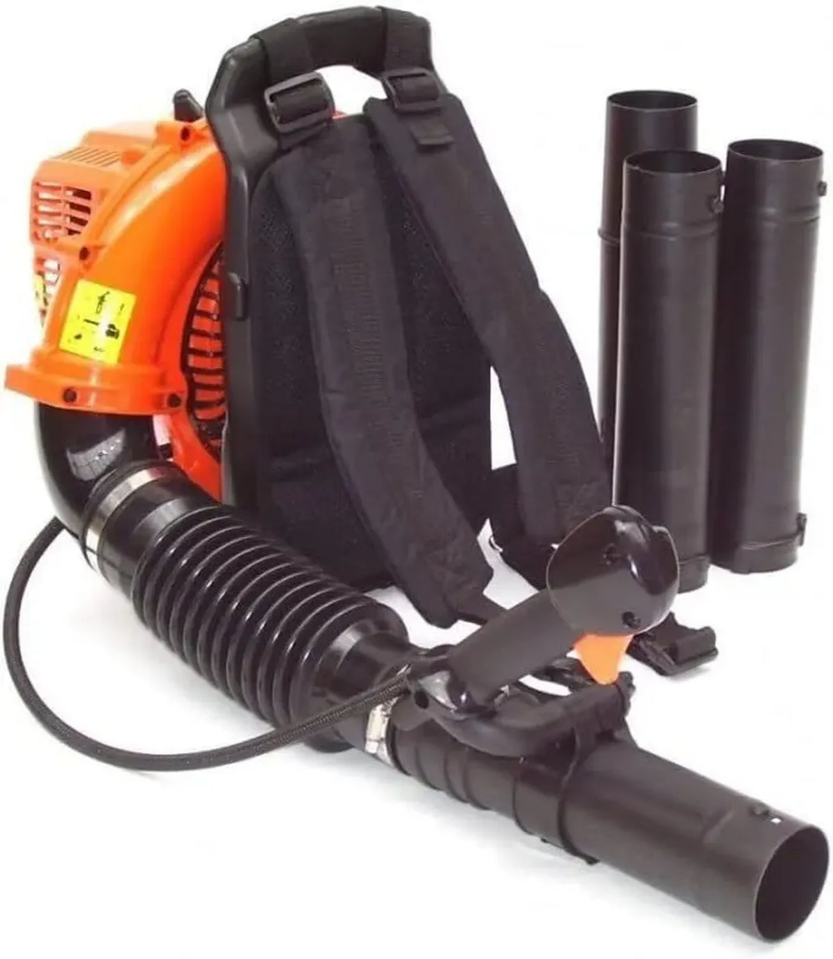 Soffiatore Foglie a Zaino 52CC con Motore 2 Tempi, Serbatoio 1,7L, Ergonomico e Regolabile