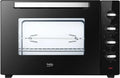 Beko Forno Elettrico 60L, Ventilato, 2000W, 5 Programmi, Timer 120 Min, Nero