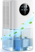 Deumidificatore Silenzioso 1,8L con Timer e LED Touch, Anti-Muffa