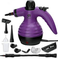 MLMLANT Vaporetto Multiuso con 10 Accessori per Casa, Cucina, Bagno e Auto