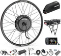 Kit di Conversione Bici Elettrica 48V 1500W/1000W - Motore Anteriore e Posteriore per Raggi 26''-29'' e 700C - Compatibile con Mountain Bike