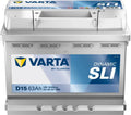 Batteria Auto Varta D15 Silver Dynamic 12V 63Ah 610A